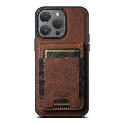 iPhone 16 Pro Max Suteni H17 Litchi Texture Leather MagSafe