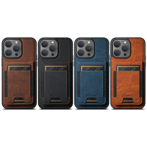 【新品】SUTI PhoneBack｜iPhone16Pro用｜サドルブラウン iPhoneケース】SUTIのバックパネル型iPhone 16 Pro用ケースが