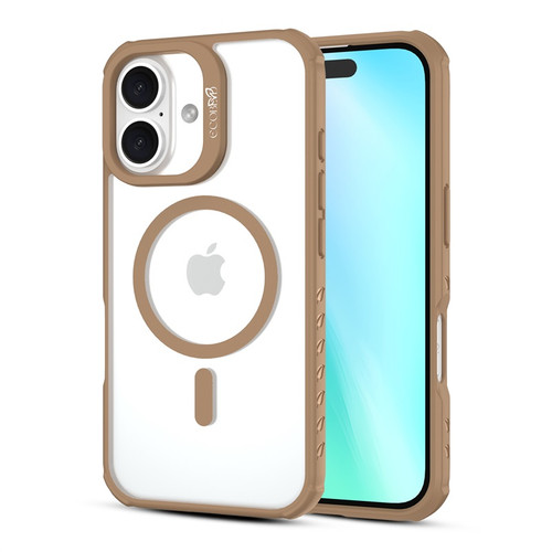 EcoBlvd Revive Collection Case for Apple iPhone 16 - Clay Brown (100% Compostable & Plant-Based)