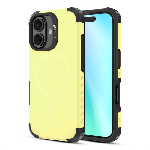 EcoBlvd Reforge Collection Case for Apple iPhone 16 - Buttercup Yellow (100% Compostable & Plant-Based)