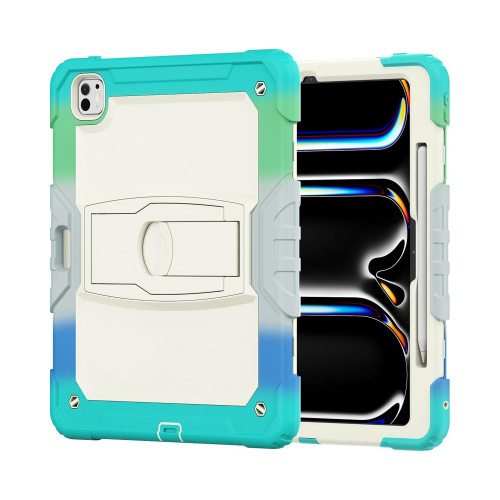 CLICK Vivid Series Case for iPad 10.9in (10th generation) - Blue Rainbow