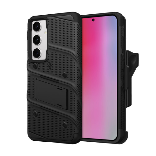 ZIZO BOLT Bundle Galaxy S25 Plus Case with Tempered Glass - Black