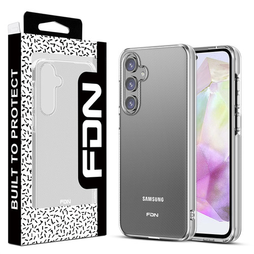 FDN Candy Skin Cover for Samsung Galaxy A35 5G - Glossy Transparent Clear