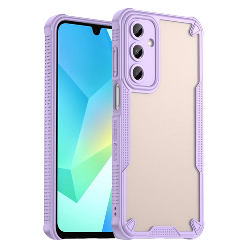 Samsung Galaxy A16 5G Armor Glaze PC Hybrid TPU Phone Case - Purple
