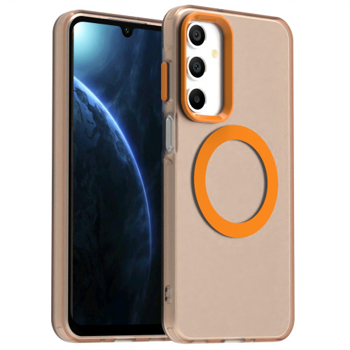 Samsung Galaxy A16 5G Candy Magsafe PC Hybrid TPU Phone Case - Orange