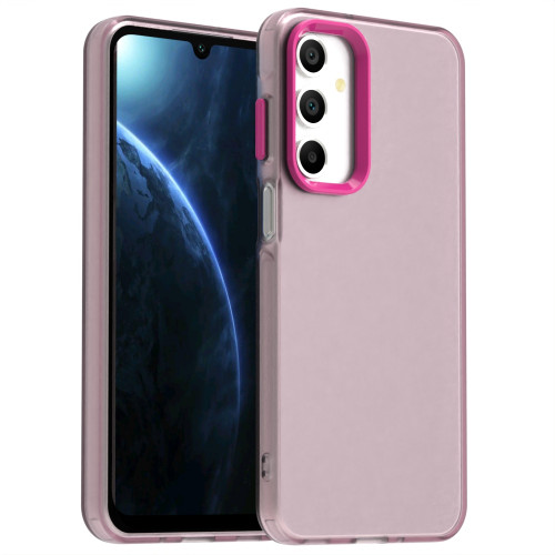 Samsung Galaxy A16 5G Candy PC Hybrid TPU Shockproof Phone Case - Red