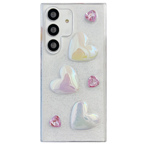 Samsung Galaxy A16 5G Love Epoxy TPU Protective Case - Pink
