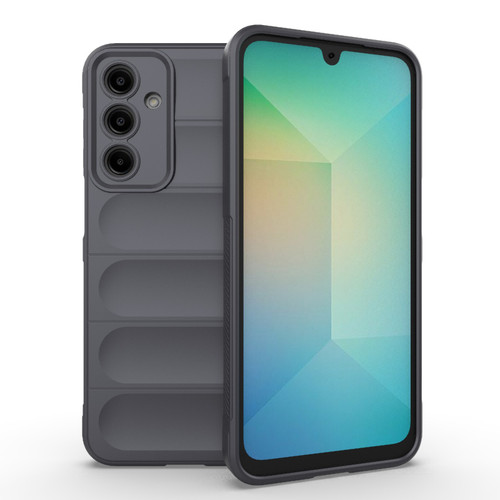 Samsung Galaxy A16 5G Magic Shield TPU + Flannel Phone Case - Dark Grey