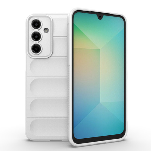 Samsung Galaxy A16 5G Magic Shield TPU + Flannel Phone Case - White