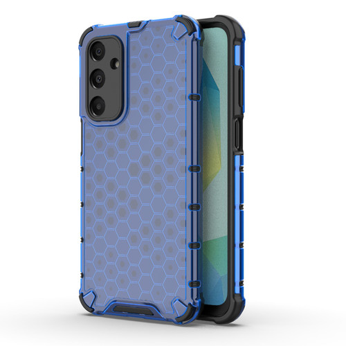Samsung Galaxy A16 5G Shockproof Honeycomb PC + TPU Protective Phone Case - Blue