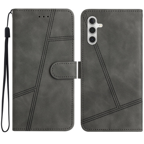 Samsung Galaxy A16 5G Skin-feel Stitching Leather Phone Case - Grey