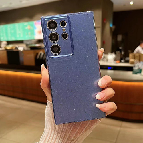 Samsung Galaxy S25 Ultra 5G Jelly Glitter Solid Color TPU Phone