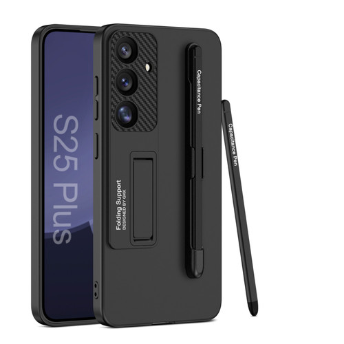 Samsung Galaxy S25+ 5G GKK Ultra-thin Holder Phone Case with Pen