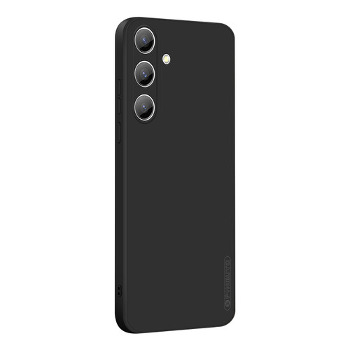 Samsung Galaxy S25 5G PINWUYO Sense Series Liquid Silicone TPU Phone Case - Black