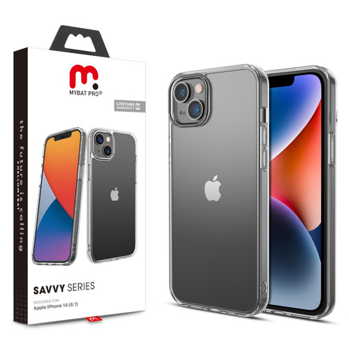 MyBat Pro Savvy Series Case for Apple iPhone 16e / 14 / 13 - Crystal Clear