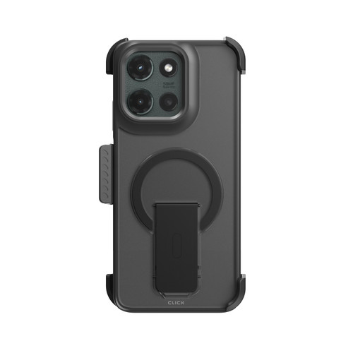 CLICK Latch Holster Series Moto G 5G (2025) Case - Black