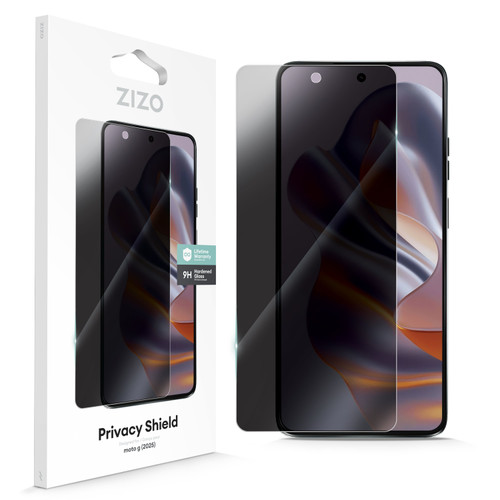 ZIZO PRIVACY Tempered Glass Screen Protector for Moto G 5G (2025) - Privacy