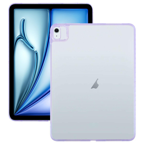 iPad Air 11 2025 / 2024 Color TPU Hybrid Clear Acrylic Tablet Case - Taro Purple iPad Air 11 2025 / 2024 Color TPU Hybrid Clear Acrylic Tablet Case - Taro Purple