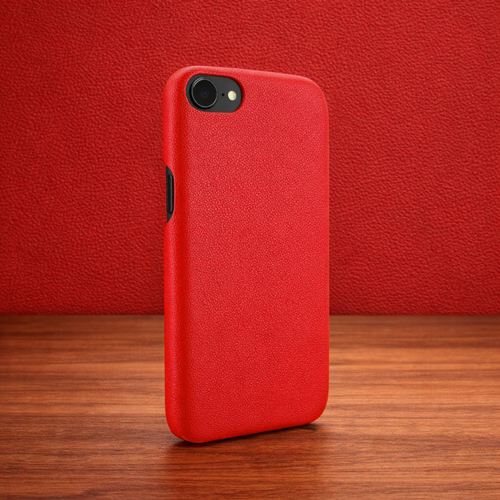 Piel Frama 507 Red FramaGrip Leather Case for iPhone 16e | iPhone 17e
