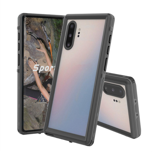 Galaxy Note 10+ RedPepper Shockproof Water Resistant PC + TPU Protective Case - Black