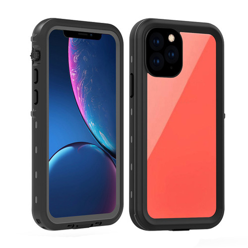 iPhone 11 Pro RedPepper Shockproof Water Resistant PC + TPU Protective Case - Black