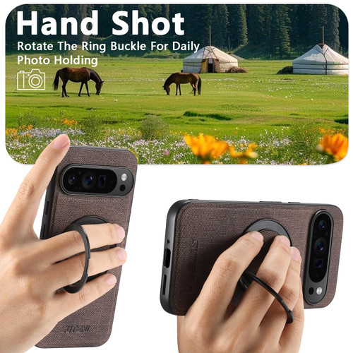 Google Pixel 6 Pro Suteni G3 360 Rotation Holder MagSafe Denim