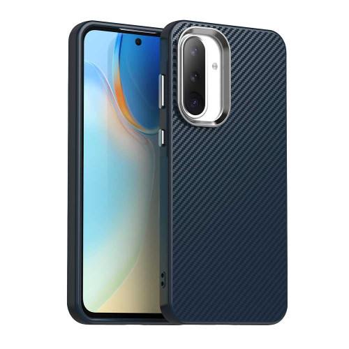 Samsung Galaxy A36 5G Carbon Fiber Series IMD Phone Case - Blue