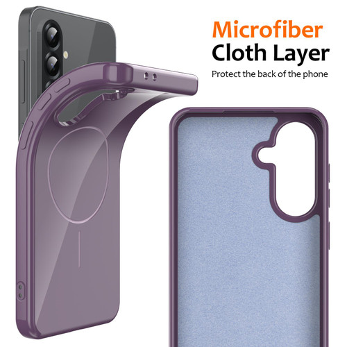 Samsung Galaxy A36 5G Glossy TPU Shockproof MagSafe Phone Case