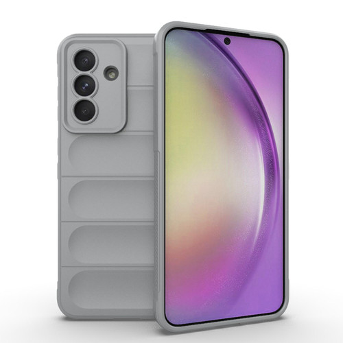 Samsung Galaxy A36 5G Magic Shield TPU + Flannel Phone Case - Grey