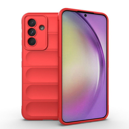 Samsung Galaxy A36 5G Magic Shield TPU + Flannel Phone Case - Red