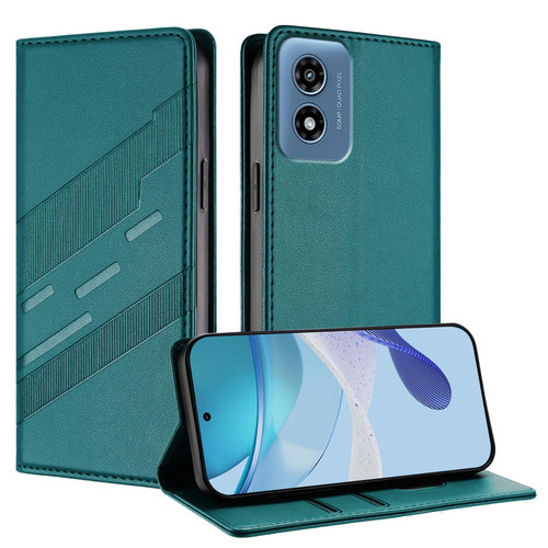 Moto G Play 2024 Embossed Multi-functional Wallet Retro Leather