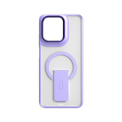 CLICK Latch Series Moto G Stylus (2025) Case - Clear Purple