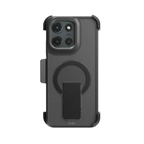 CLICK Latch Holster Series Moto G Stylus (2025) Case - Black