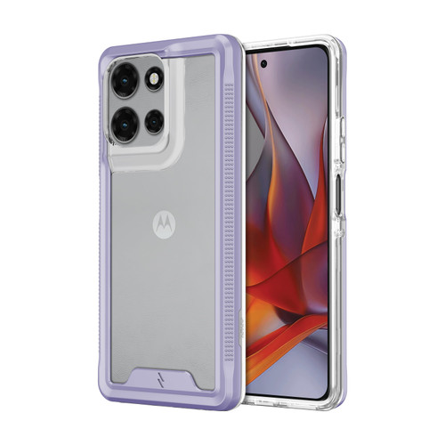 ZIZO ION Series Moto G Power (2025) Case with Tempered Glass - Purple