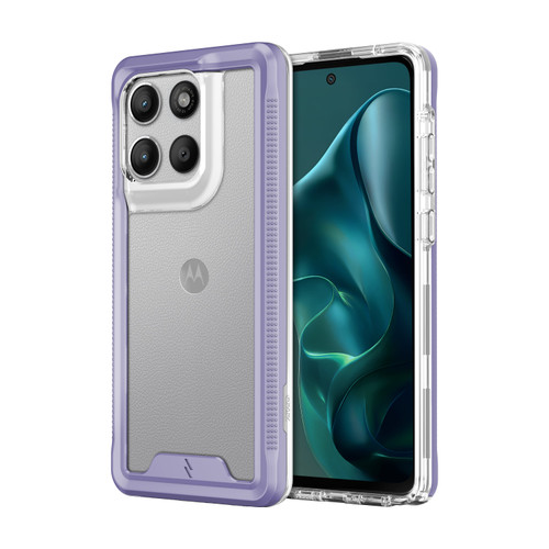 ZIZO ION Series Moto G Stylus (2025) Case with Tempered Glass - Purple