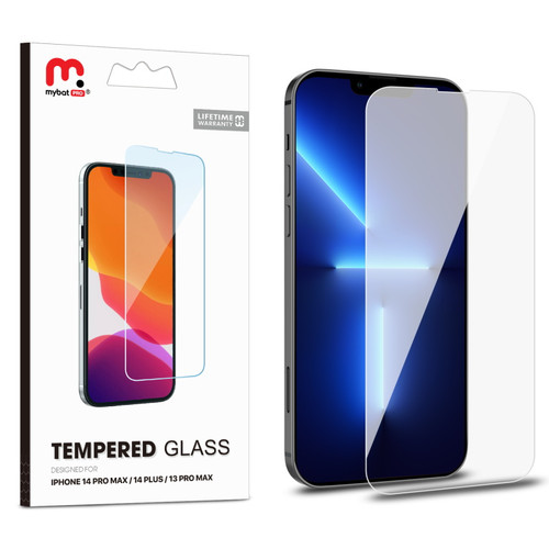 MyBat Pro Tempered Glass Screen Protector for Apple iPhone 14 Pro Max / 14 Plus / 13 Pro Max - Clear