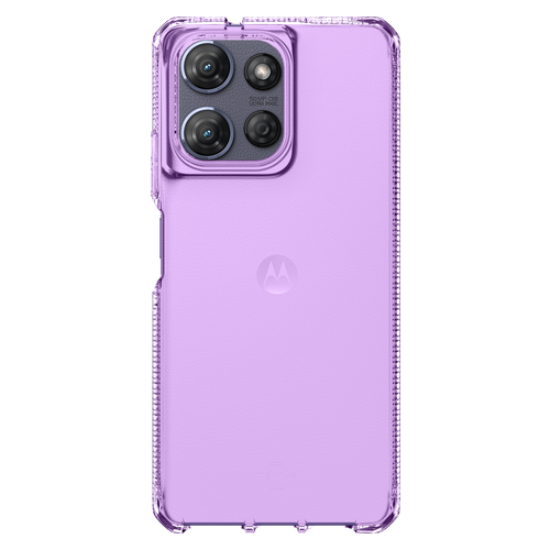 Itskins - Spectrumr Clear Case for Motorola Moto G Power 2025 - Light Purple