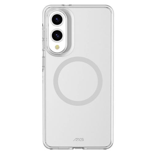 Axs - Crystal Shield D3o Magsafe Case with Armorglass for Samsung Galaxy S25 Edge - Clear