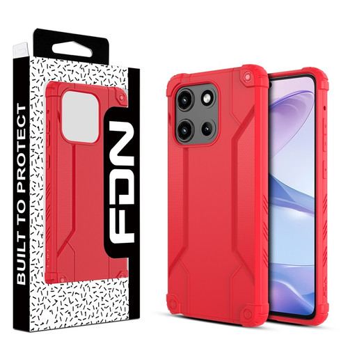 FDN Tactile Series Case for Motorola Moto G Stylus 5G (2025) - Red