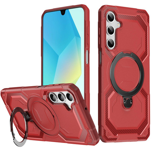 Samsung Galaxy A16 5G / A26 5G Frosted MagSafe Holder Phone Case - Red