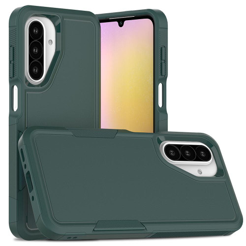 Samsung Galaxy A26 5G 2 in 1 PC + TPU Phone Case - Dark Green