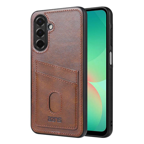 Samsung Galaxy A26 5G AZNS K1 Series Card Slot Business Phone Case - Brown Samsung Galaxy A26 5G AZNS K1 Series Card Slot Business Phone Case - Brown
