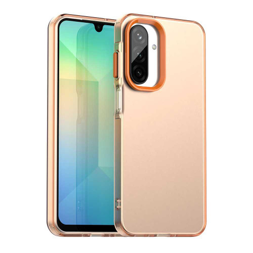 Samsung Galaxy A26 5G Candy PC Hybrid TPU Shockproof Phone Case - Orange
