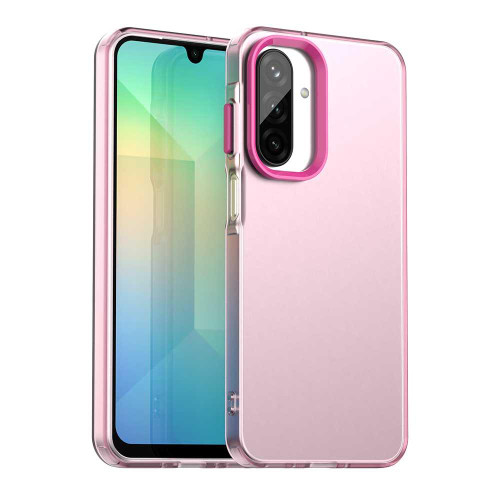 Samsung Galaxy A26 5G Candy PC Hybrid TPU Shockproof Phone Case - Red