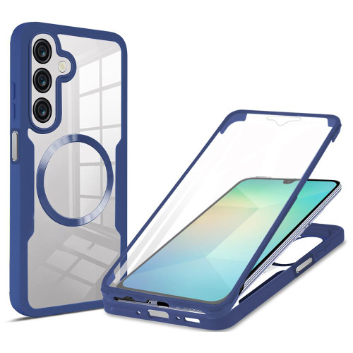 Samsung Galaxy A26 5G CD Texture MagSafe Phone Case - Blue