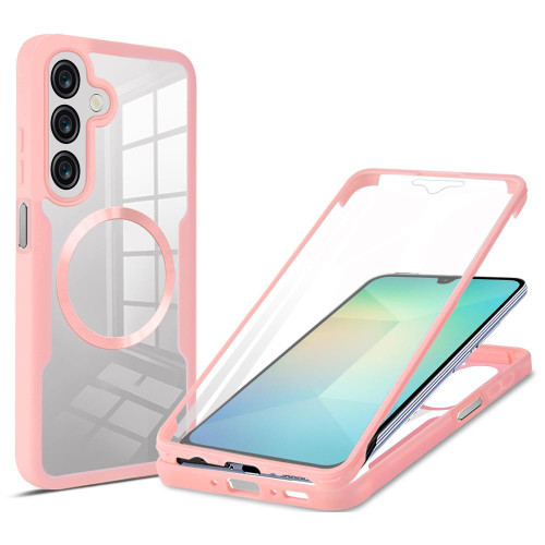Samsung Galaxy A26 5G CD Texture MagSafe Phone Case - Pink