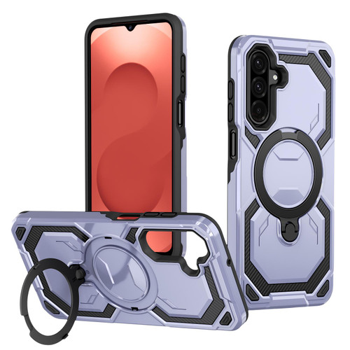 Samsung Galaxy A26 5G Cooling MagSafe Holder Phone Case - Light Blue Samsung Galaxy A26 5G Cooling MagSafe Holder Phone Case - Light Blue