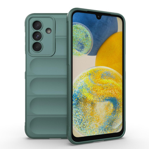 Samsung Galaxy A26 5G Magic Shield TPU + Flannel Phone Case - Dark Green Samsung Galaxy A26 5G Magic Shield TPU + Flannel Phone Case - Dark Green