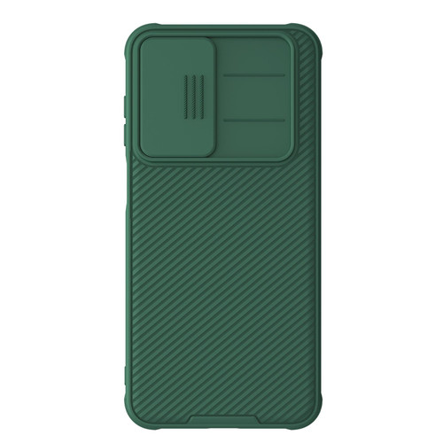 Samsung Galaxy A26 5G NILLKIN Black Mirror Pro Series Camshield PC Phone Case - Green
