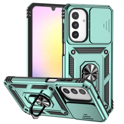 Samsung Galaxy A26 5G Sliding Camshield Holder Phone Case - Green